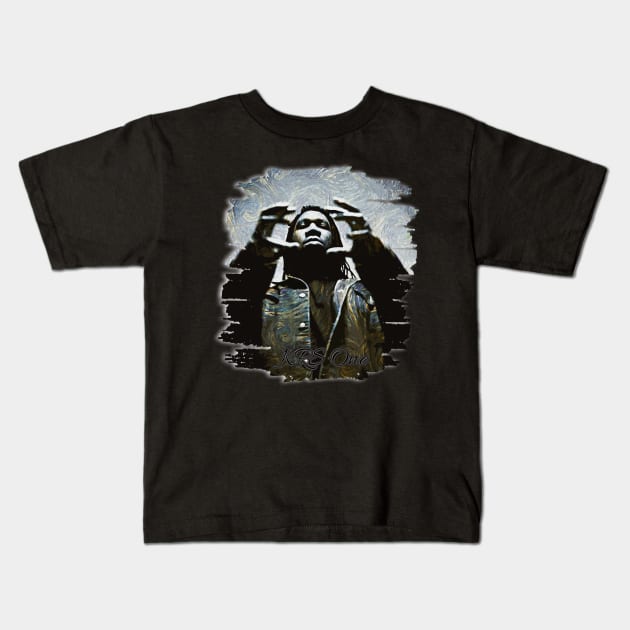 KRS One | Rapper Kids T-Shirt by Nana On Here